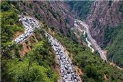ترافیک سنگین صبحگاهی در محورهای هراز و کندوان