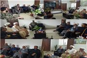 دیدار و خداقوت امام جمعه و فرماندار شهرستان سیمرغ از حسنعلی زاده فرمانده سپاه