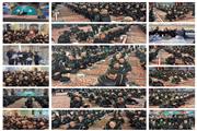 90 نفر از عزاداران حسینی شهرستان سیمرغ با حضوری پرشور در صحن قدس حرم مطهر رضوی