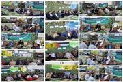 برپایی میز خدمت مدیران و روسای ادارات شهرستان سیمرغ