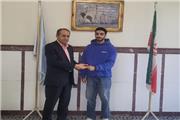 تجلیل از دانشجوی افتخارآفرین دانشگاه علوم و فنون مازندران در مسابقات منطقه‌ای تنیس روی میز