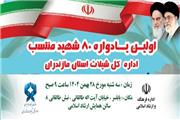 برگزاری نخستین یادواره 80 شهید شیلات مازندران در بابلسر