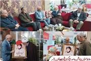 دیدار رئیس بنیاد شهید بابلسر با خانواده سرباز شهید منصور علی‌پور