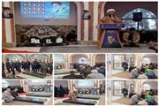 برگزاری آیین معنوی تحویل سال نو در جوار شهدای گمنام شهرستان سیمرغ