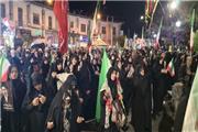 سی و سومین شب اجتماع بیعت با رهبری مردم بابلسر در میدان شهدا برگزار شد