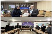 مراسم معارفه بخشدار تالارپی در فرماندار سیمرغ