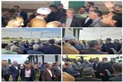 بازدید مسئولان استان و شهرستان از وضعیت سالن امام رضا(ع) سیمرغ