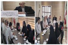 برگزاری میز خدمت در مصلی نماز جمعه هادی‌شهر