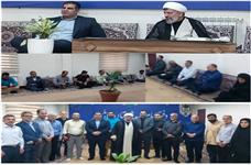 نشست اعضای بسیج رسانه بابلسر با امام جمعه و دیدار مشترک با خانواده شهید باغبانی