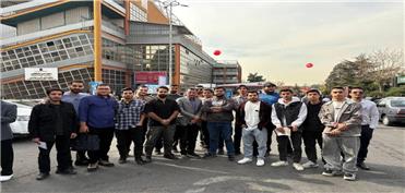 بازدید دانشجویان گروه مهندسی برق از نمایشگاه بین‌المللی تهران