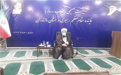 نماینده ولی فقیه در مازندران، رسانه‌ها و افکار عمومی را قوی‌ترین کان:ون قدرت برشمرد و گفت
