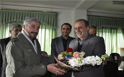 دیدار هیات رییسه دانشگاه مازندران با فرماندهی سپاه ناحیه بابلسر