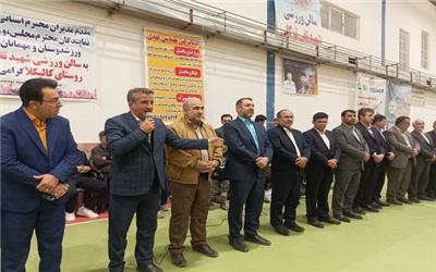 کسب مقام قهرمانی تیم «لفورملک» در مسابقات والیبال منطقه‌ای لفور
