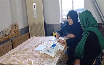پزشکان جهادی در سنگتراشان در شب میلاد امام رئوف خدمات رضوی ارائه کردند