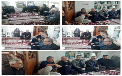 دیدار از مادر شهید گرانقدر غلامرضا مهدیان در روستای پایین دسته توسط فــــرماندار سیمــــرغ