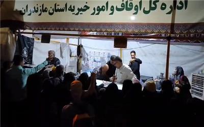 موکب اوقاف مازندران در سامرا برپا شد