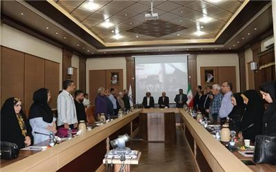 نشست خبری رییس دانشگاه مازندران با خبرنگاران و یاران رسانه‌های گروهی