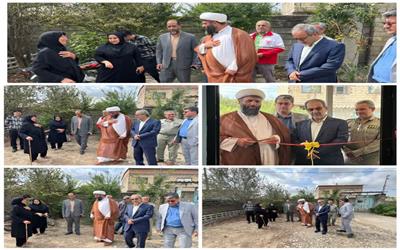 افتتاح یک واحد مسکن مددجوی بهزیستی با حضور فرماندار سیمرغ به مناسبت هفته دولت در روستای زیارکلا