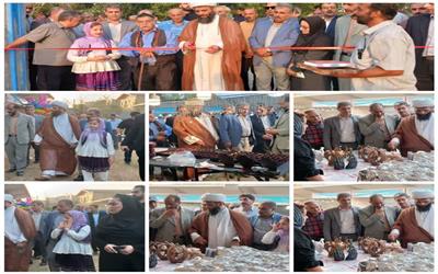 آئین افتتاحییه جشنواره شیر بلا ل در شهرستان سیمرغ