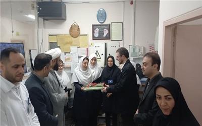 دیدار مدیرکل کمیته امداد مازندران با پرستاران بیمارستان زارع ساری