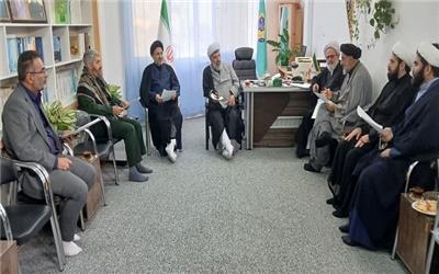 نشست قرارگاه راهبری مساجد شهرستان بابلسر در هادی شهر