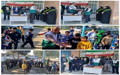 حضور خادمیاران امام رضا(ع) در چهارشنبه‌های رضوی همزمان با ایام فاطمیه (س) در مدارس سیمرغ