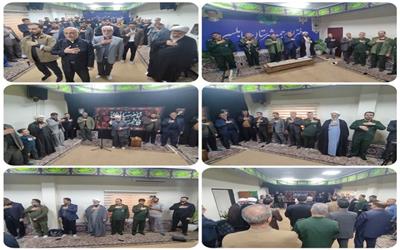 نخستین روز آیین عزاداری فاطمیه دوم در بابلسر با حضور مسئولان شهرستان