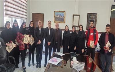 تقدیر از فعالان فرهنگی حوزه اهدای عضو در دانشگاه علوم و فنون مازندران