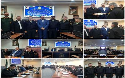 آیین تکریم و معارفه فرمانده انتظامی شهرستان بابل برگزار شد