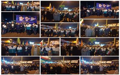 میثاق با امام شهید و بیعت با امام خامنه‌ای در شهرستان سیمرغ   در شب بیستم ماه رمضان