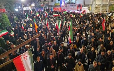اجتماع مردمی شهرستان  بابلسر‌ در دفاع از ایران و بیعت با رهبر معظم امام خامنه ای(مدظله)
