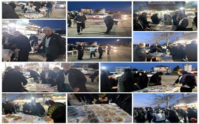 بر پایی موکب افطاری ساده در ماه مبارک رمضان