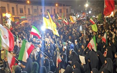 اجتماع بزرگ عاشقان ولایت در بیست و دومین شب فراق شهادت امام سیدعلی خامنه ای(ره) در بابلسر