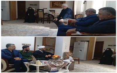 خانواده صبور امیر سرلشگر خلبان شهید احمد کشوری دیدار نمودند.
