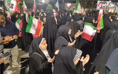 چهل نهمین شب اجتماع مردم ولایت مدار شهرستان بابلسر با محوریت روز ارتش