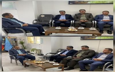 دیدار سرپرست جهاد کشاورزی سیمرغ با دادستان شهرستان