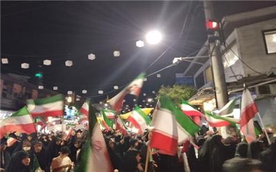 برگزاری هفتادمین اجتماع و راهپیمایی مردمی در شهرستان بابلسر