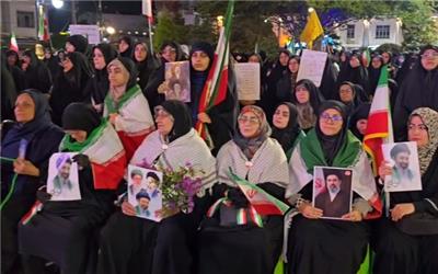 تلاقی حماسه و معنویت در میدان شهدای بابلسر + عکس