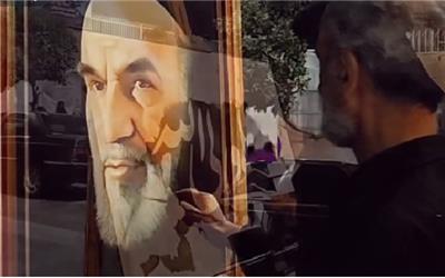 ​ هنرنمایی هنرمند ان بابلسری در گرامیداشت غدیر و یاد امام خمینی(ره)