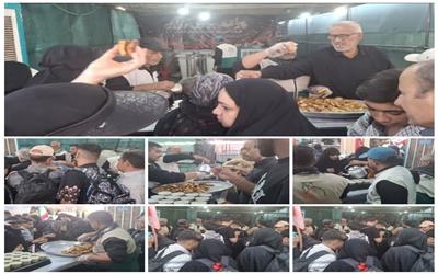 موکب امام رضا علیه السلام کانون های خدمت رضوی استان مازندران شهرستان سیمرغ مستقر در مرز مهران