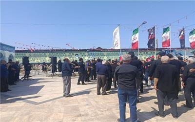 راه پیمایی جاماندگان اربعین حسینی در بابلسر
