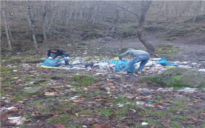آغاز نهضت جمع آوری زباله در شهرستان عباس آباد با دستور استاندار