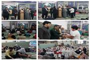 برگزاری ویژه برنامه تجلیل از معتکفین مسجد جامع شهرستان سیمرغ