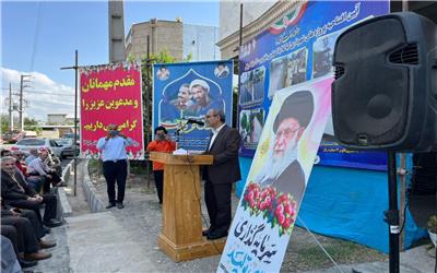 همزمان با هفته دولت پروژه شهرداری‌ سیمرغ با هزینه‌ای حدود 200 میلیارد ریال افتتاح شد