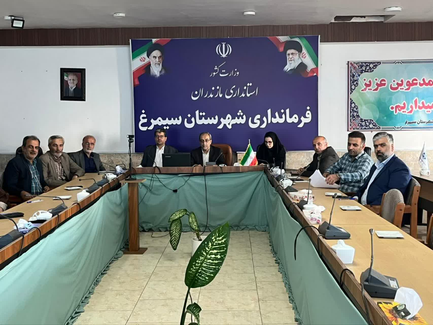برگزاری جلسه هماهنگی برنامه‌های راهیان نور به ریاست فرماندار