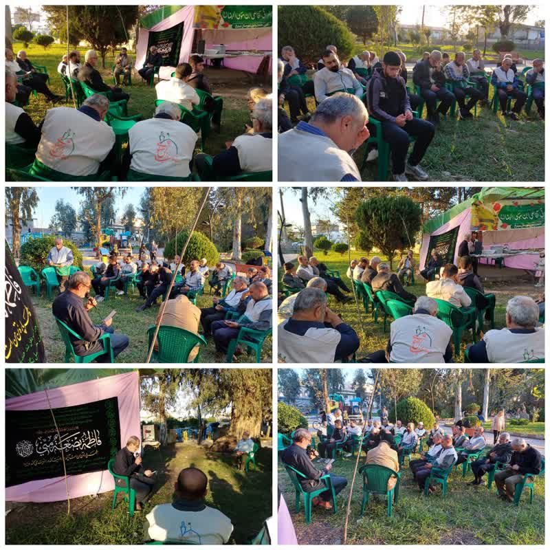 عطر فاطمی (س) درچهارشنبه‌های امام رضایی در شهرستان سیمرغ