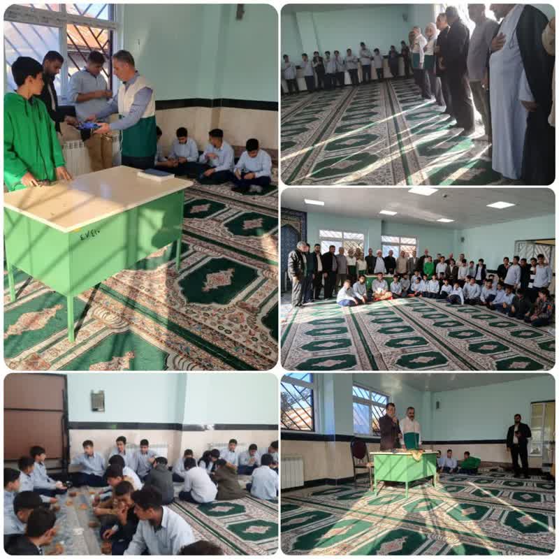 عطر رضوی میهمان دانش‌آموزان سیمرغی شد در ادامه اجرای طرح معنوی چهارشنبه‌های رضوی(ع)