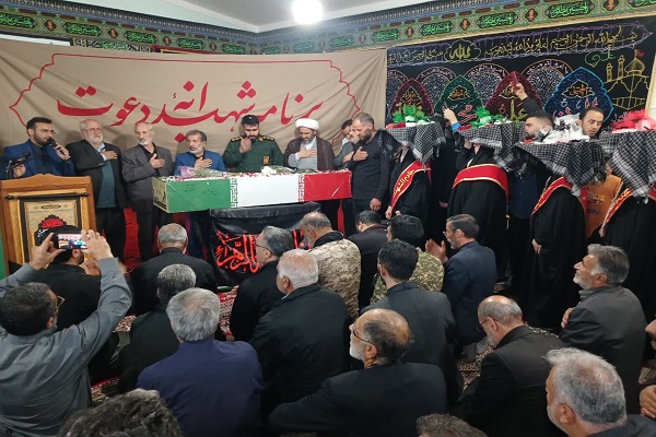 دودانگه در سوگ افتخار؛ خوشامدگویی عاشقانه به شهید شلمچه